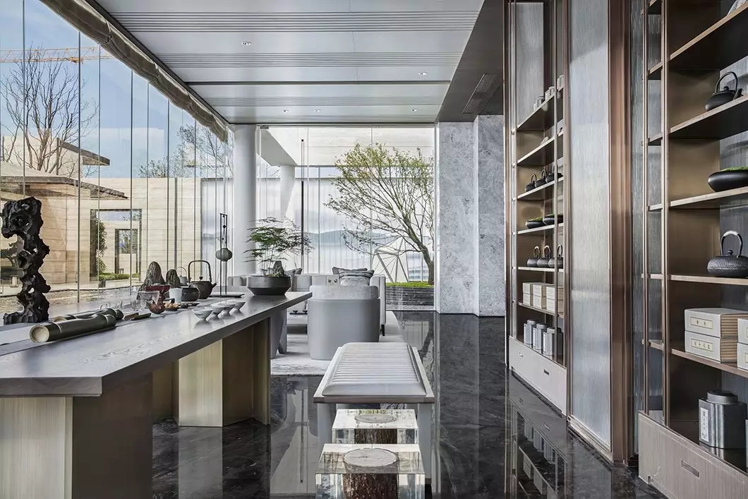 装修公司案例|大理石+高级灰,自然又奢华的顶级设计!