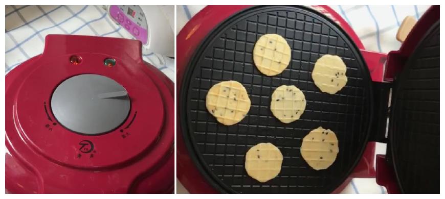 两个鸡蛋,一杯面粉,充分搅拌,饼干蛋卷轻松做,比买的都好吃