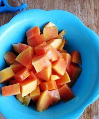 芦荟木瓜汤软嫩鲜甜 好喝好做特别方便 你学会了吗？