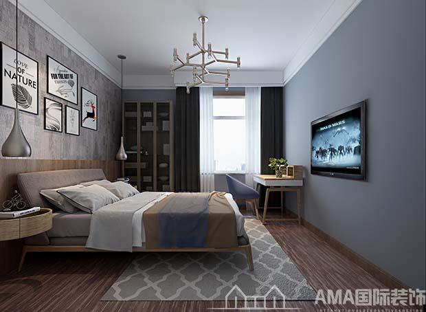 济南章丘天马相城180平新中式大平层装修案例-AMA国际装饰