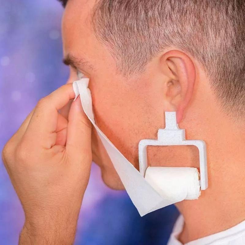 乐高袜子、卷纸耳环...呢位哥记专门发明d无聊嘢?