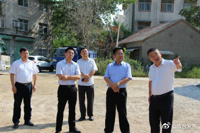 9月10日，县长刘居胜来到刘集镇前进村石灰窑、新集镇毛张路等地