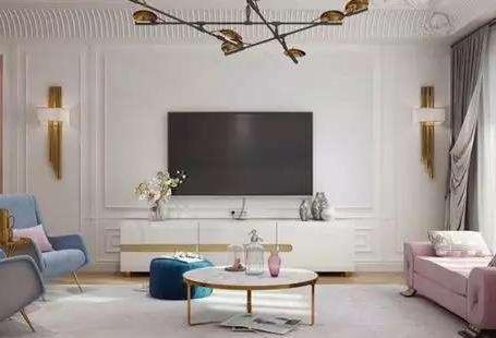 客厅别装瓷砖大理石电视墙了,头次见有钱人家这样装,太聪明了