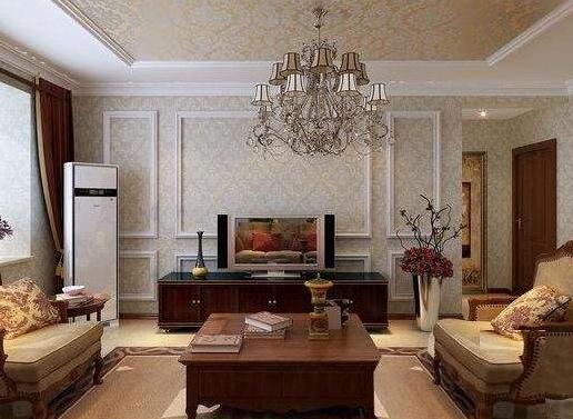 客厅别装瓷砖大理石电视墙了,头次见有钱人家这样装,太聪明了