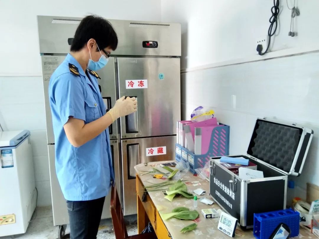 雁山区食药监管局完成2018年食品安全快速检测工作，助力桂林创食品安全城市