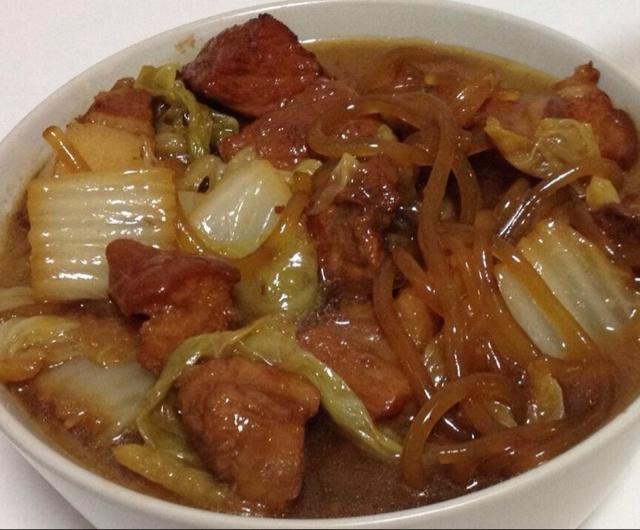 猪肉白菜炖粉条，香死了，好吃开胃，秒变家常下饭菜