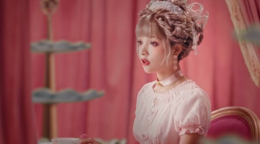PINK LOLI彩妆广告甜美上线 创意独特走红网络