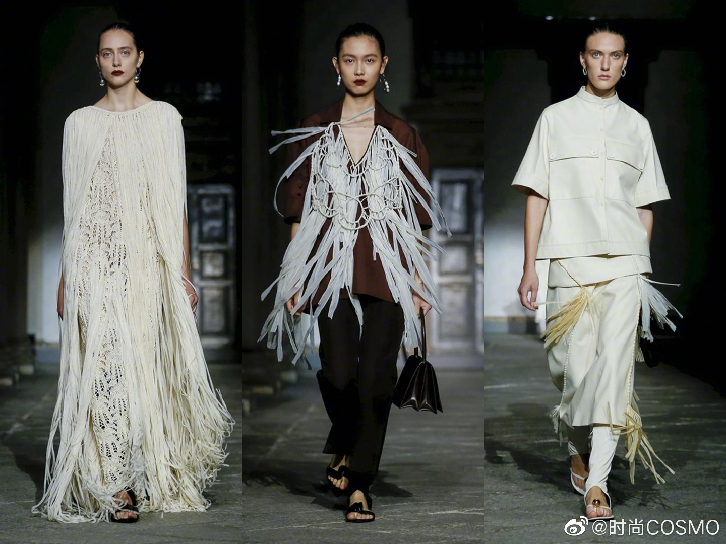 Jil Sander 2020 春夏系列，轮廓利落的剪裁配上柔软质感的面料