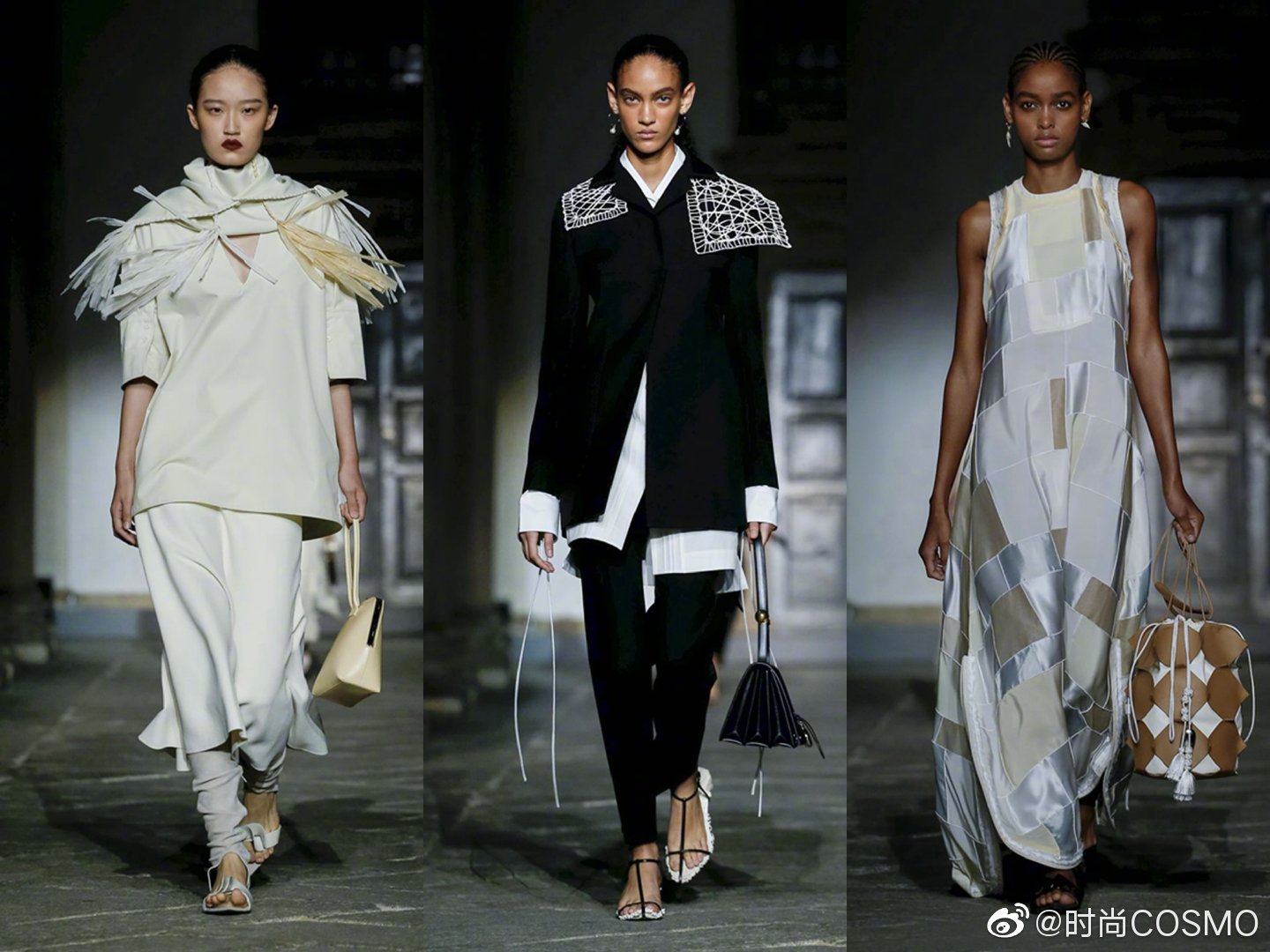 Jil Sander 2020 春夏系列，轮廓利落的剪裁配上柔软质感的面料