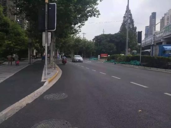 2019年普陀区常发性交通拥堵点设施改善工程完工