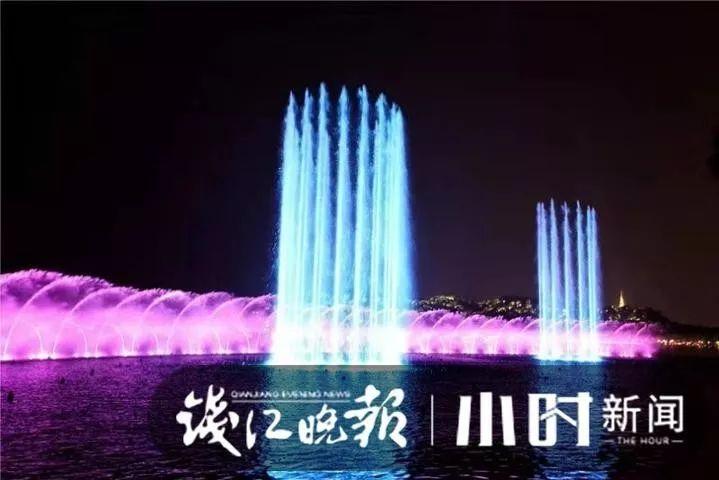 火爆！刚刚，29000人一起逛湖滨步行街！全新音乐喷泉今夜试喷，惊艳四方！