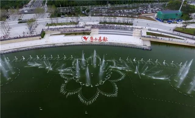 超美！国庆假期孝妇河湿地音乐喷泉开放时间这样安排