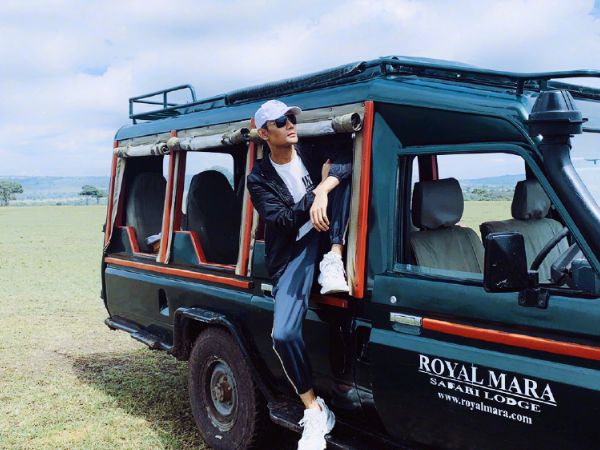 王凯晒出帅气旅游照,当镜头拍到他的手时,像极了“艺术品”