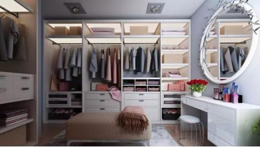 卧室空间不足?步入式衣柜的2大要点要记住,轻松帮你