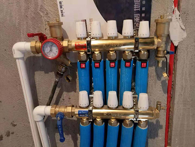 【焦作武陟亿祥商群10#】河南地暖/采暖系统施工案例