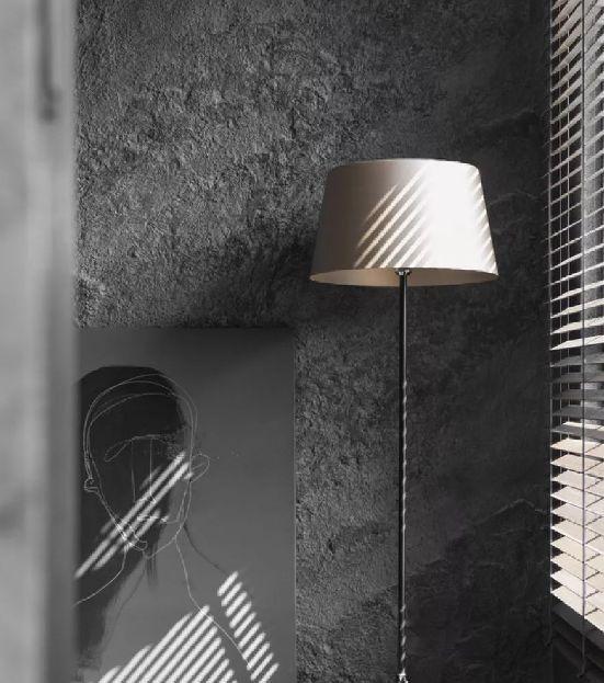 黑白灰的大理石家装