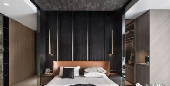 黑白灰的大理石家装