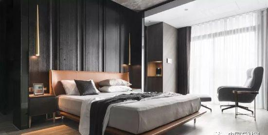 黑白灰的大理石家装