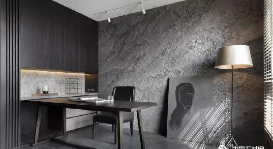 黑白灰的大理石家装