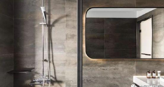 黑白灰的大理石家装