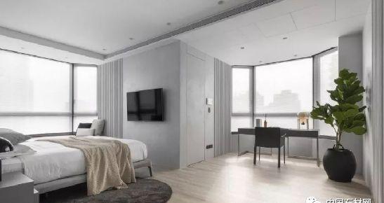 黑白灰的大理石家装