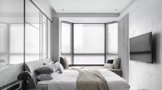 黑白灰的大理石家装