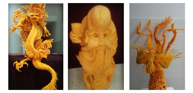 巧夺天工 90后雕刻达人让果蔬成艺术品