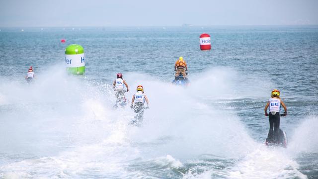 青岛蓝谷UIM—海尔世界水上摩托锦标赛圆满收官