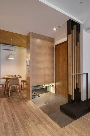 三室两厅的新房，大理石配上原木风尽显气质亲戚上门都看红了眼