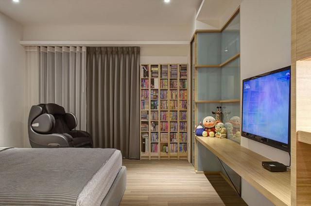 三室两厅的新房，大理石配上原木风尽显气质亲戚上门都看红了眼