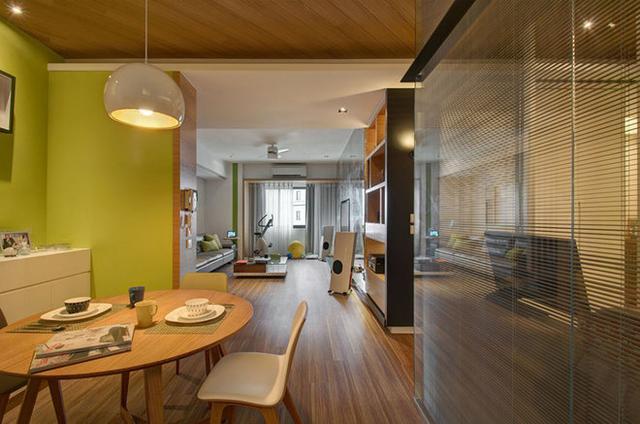 三室两厅的新房，大理石配上原木风尽显气质亲戚上门都看红了眼