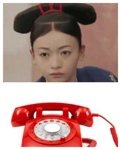 明星奇葩古装发型:电话头 兔耳朵 缝纫机 你最想吐槽哪个?
