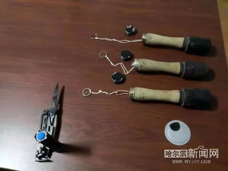 拉环完整随时可能引爆！香坊一老人拎着仨手榴弹要上废品收购站｜路人吓坏了