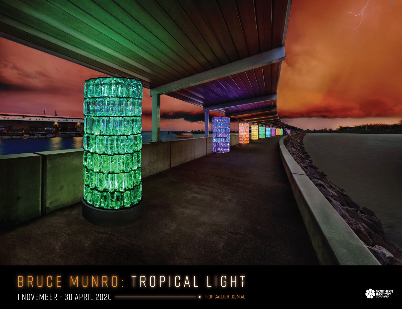 “Bruce Munro：热带之光”灯光雕塑展即将登陆达尔文