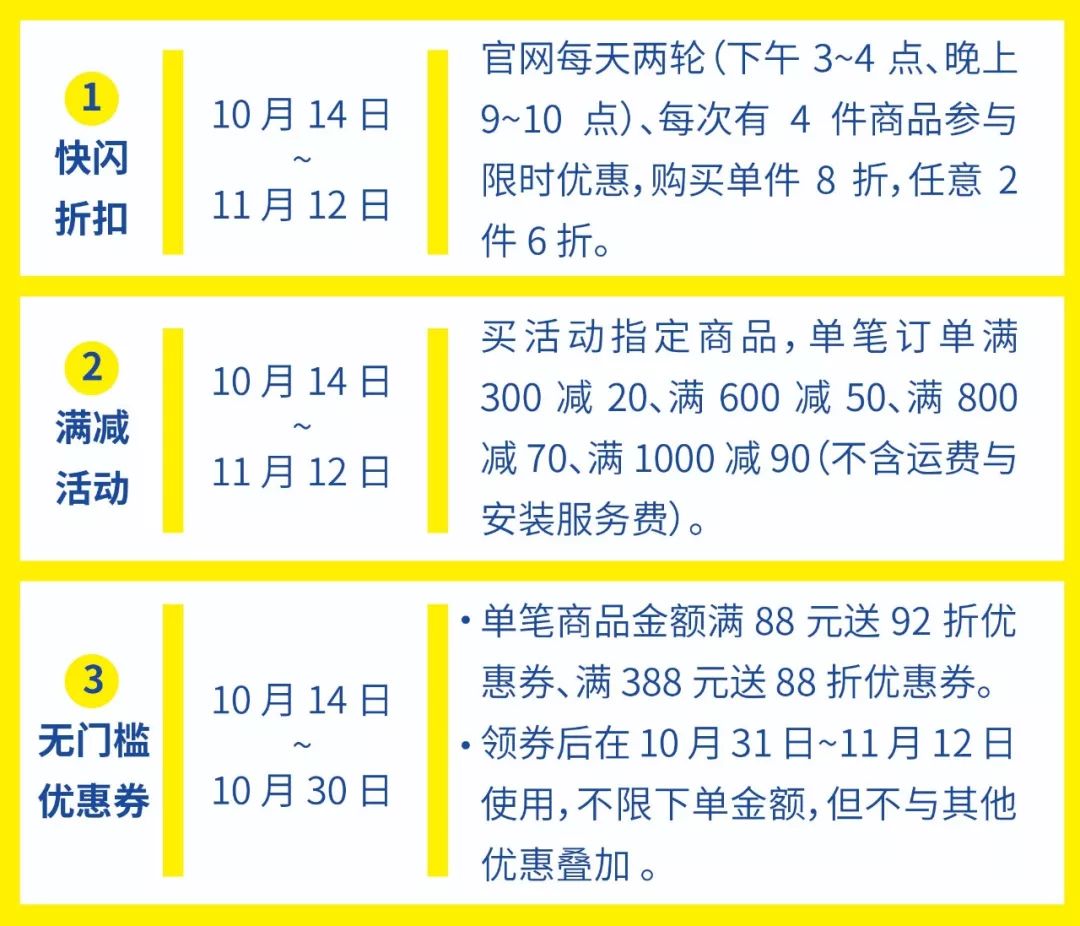 宜家折扣月，能网购，全国送！这 17 件不看后悔