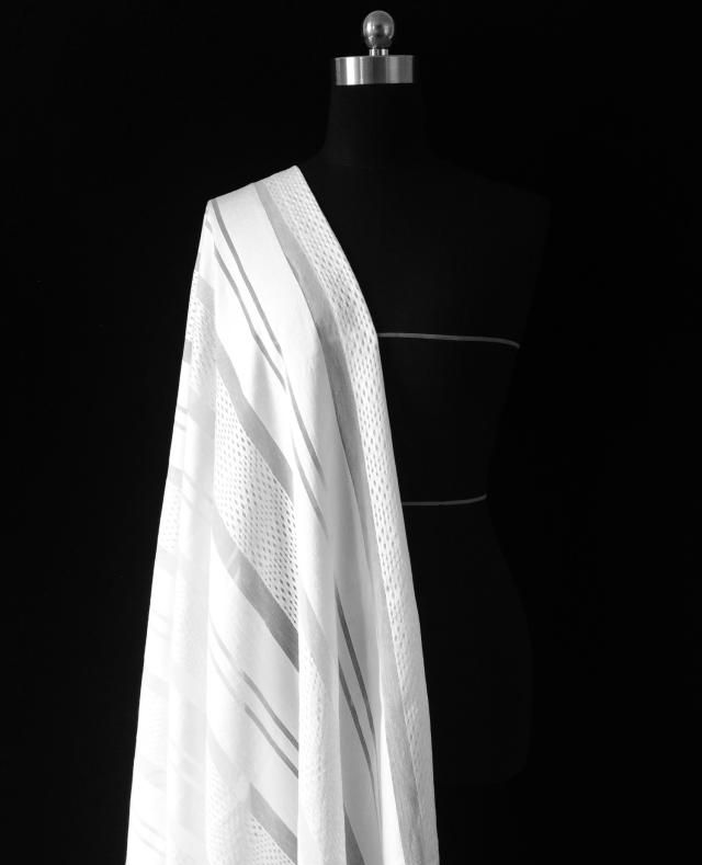 镂空提花面料，立体时尚！