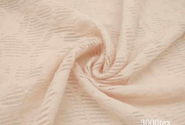 镂空提花面料，立体时尚！