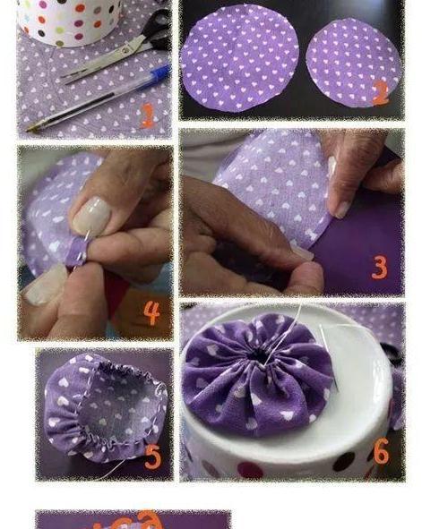 几厘米的小碎布缝一圈，承包了家里的居家用品