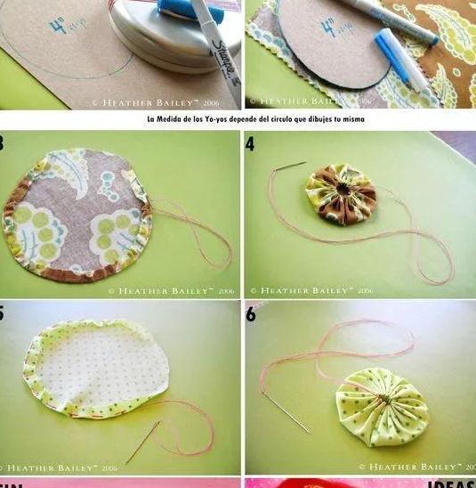 几厘米的小碎布缝一圈，承包了家里的居家用品