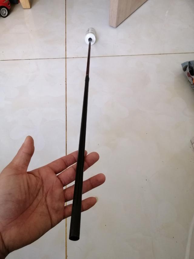 密封胶管，做打窝勺，看看上不上青鱼