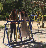 【今日爆笑动态图】原来健身器材是这样玩的，长见识了