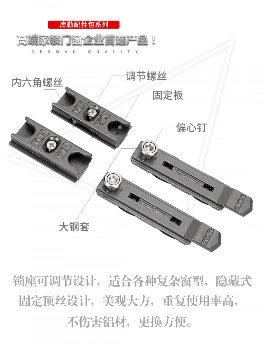 幸福门窗生活 品质为王 库勒专注德国品质家装五金！