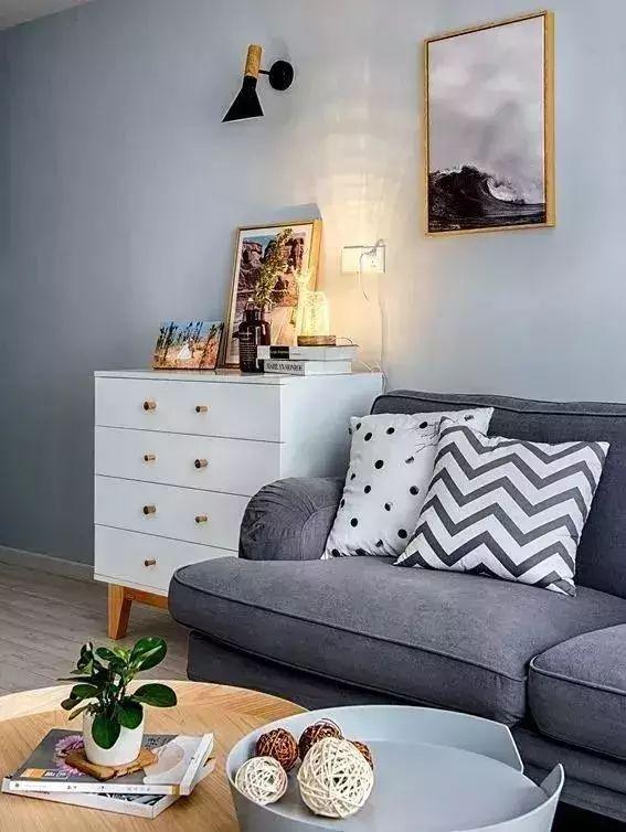 88㎡北欧两室一厅，浅色系十分治愈，最爱卫生间的花瓷砖