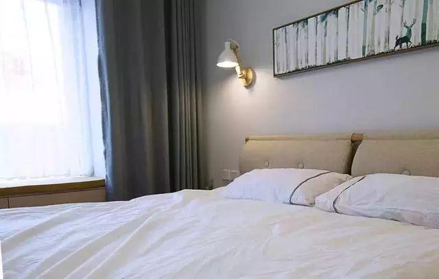 88㎡北欧两室一厅，浅色系十分治愈，最爱卫生间的花瓷砖