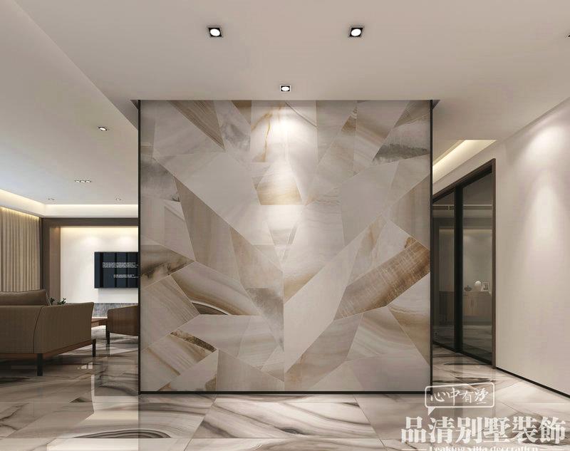无锡品清别墅装饰绿地西水东现代简约风格装修案例