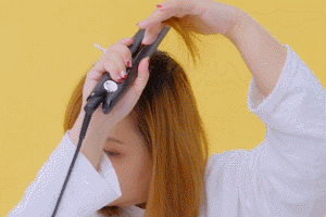 卷发棒劝退!外翻蛋卷救扁塌直板夹都可以