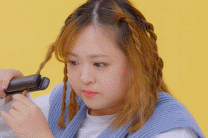 卷发棒劝退!外翻蛋卷救扁塌直板夹都可以