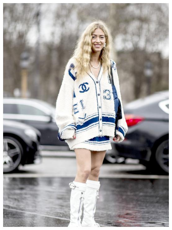 谁说针织开衫是衣柜里的龙套单品?针织开衫这样穿,优雅有气质