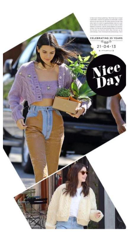 谁说针织开衫是衣柜里的龙套单品?针织开衫这样穿,优雅有气质