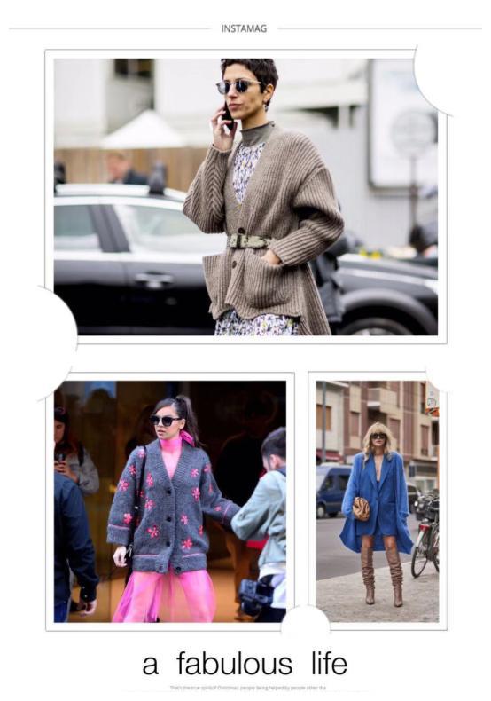 谁说针织开衫是衣柜里的龙套单品?针织开衫这样穿,优雅有气质